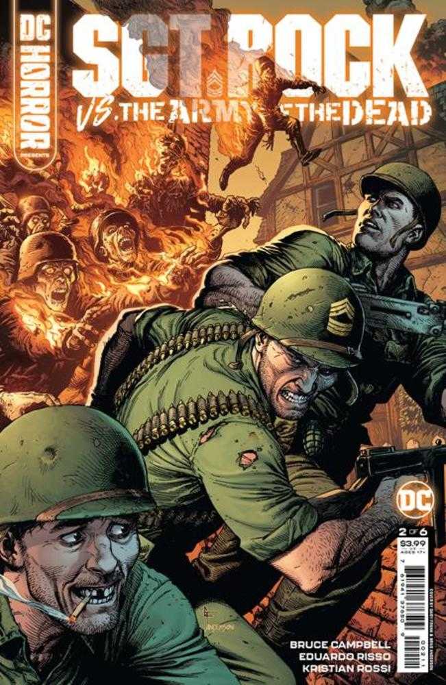 DC Horror Presents Sgt Rock vs The Army Of The Dead #2 (Of 6) Cover A Gary Frank (Mature) | Game Master's Emporium (The New GME)