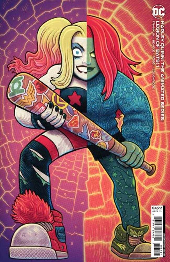 Harley Quinn The Animated Series Legion Of Bats #1 (Of 6) Cover B Dan Hipp Card Stock Variant (Mature) | Game Master's Emporium (The New GME)
