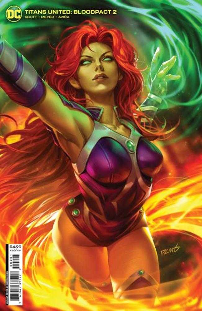 Titans United Bloodpact #2 (Of 6) Cover B Derrick Chew Card Stock Variant | Game Master's Emporium (The New GME)