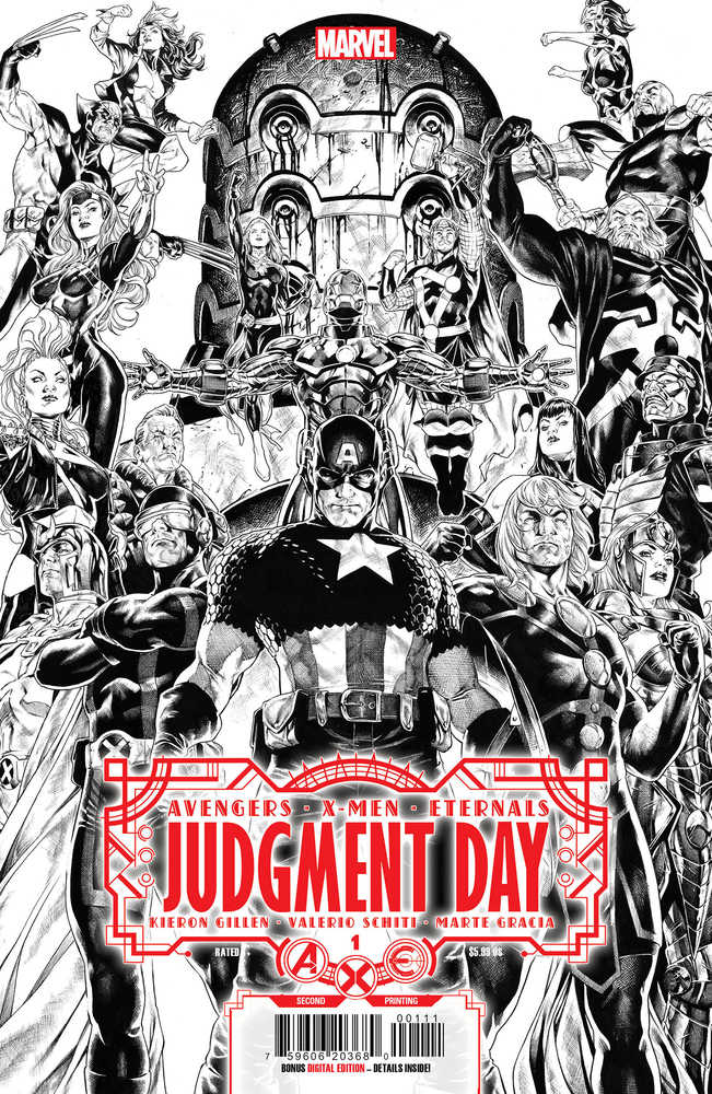 Axe Judgment Day #1 (Of 6) 2ND Printing Brooks Variant | Game Master's Emporium (The New GME)