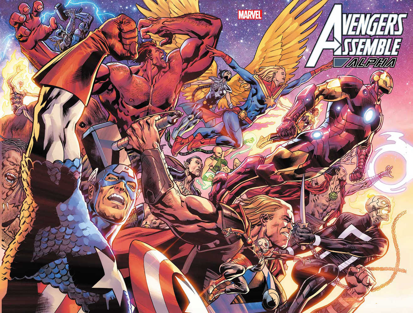 Avengers Assemble Alpha #1 Hitch Wrpad Cover | Game Master's Emporium (The New GME)