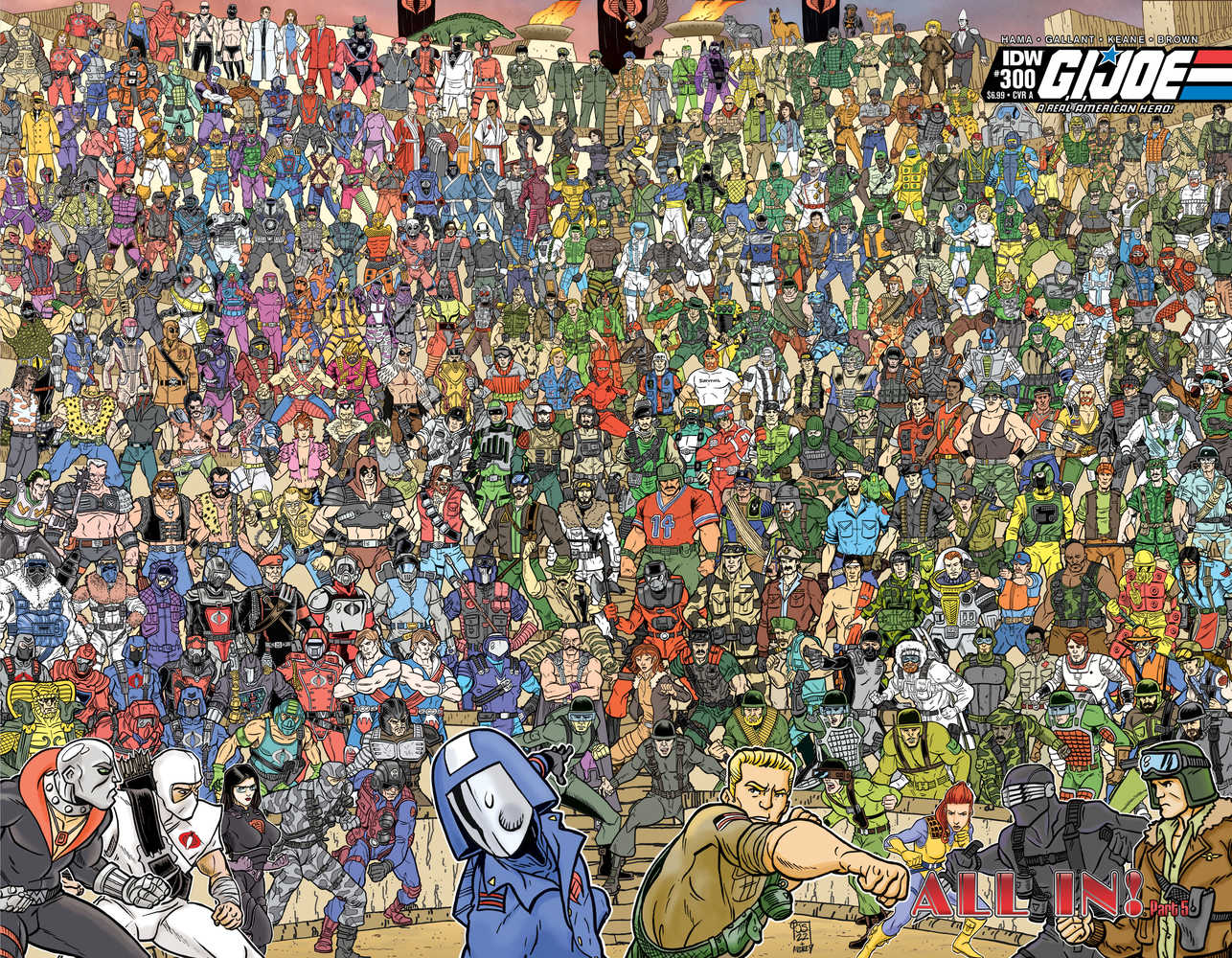 G.I. Joe A Real American Hero #300 Cover A Sullivan | Game Master's Emporium (The New GME)
