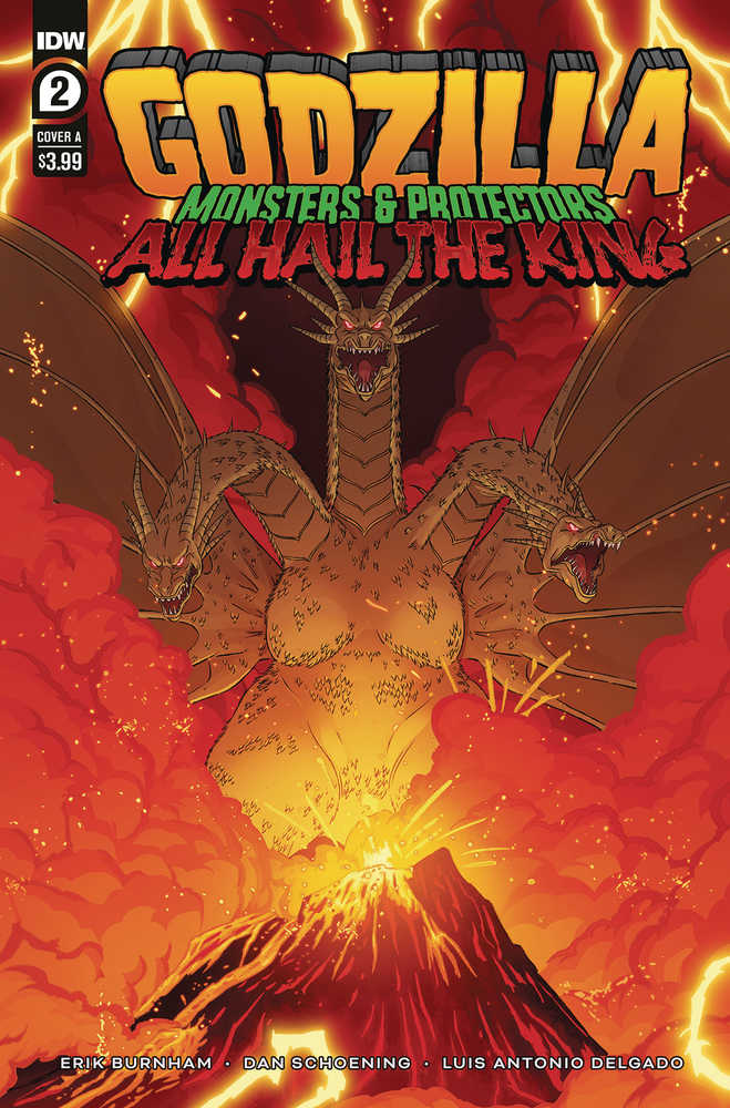 Godzilla Monsters & Protectors All Hail King #2 Cover A Schoen | Game Master's Emporium (The New GME)