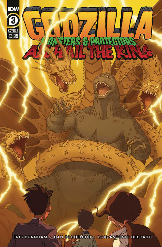 Godzilla Monsters & Protectors All Hail King #3 Cover A Schoen | Game Master's Emporium (The New GME)