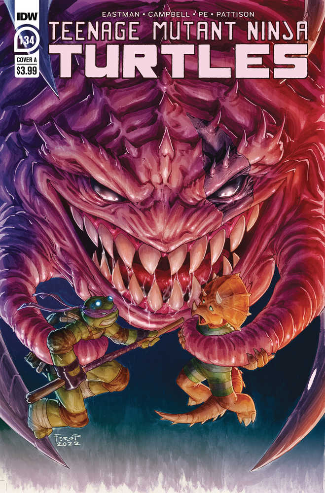 Teenage Mutant Ninja Turtles Ongoing #134 Cover A Fero Pe | Game Master's Emporium (The New GME)