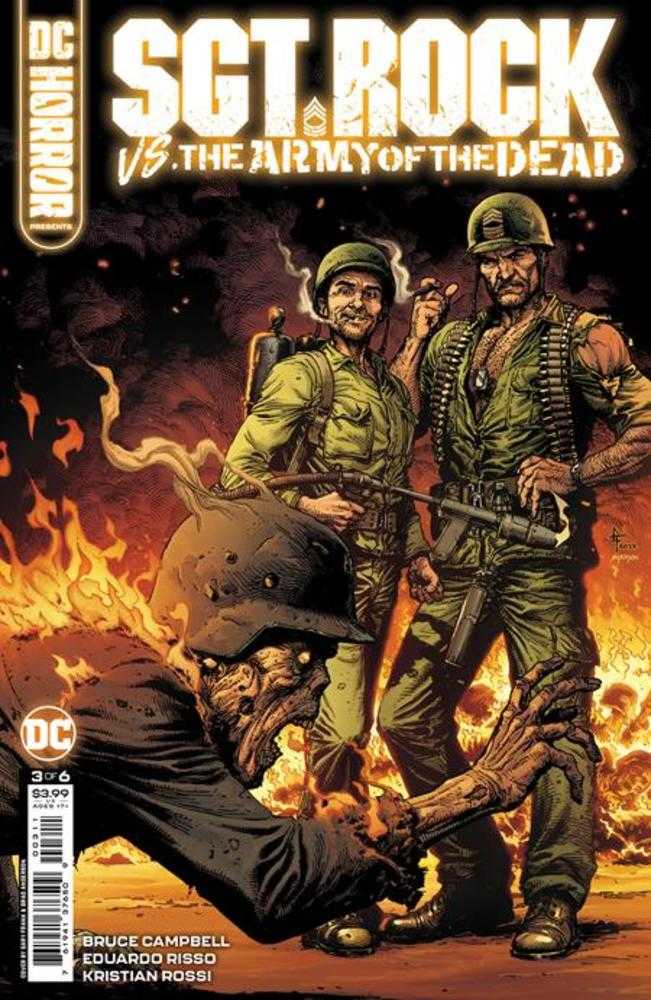 DC Horror Presents Sgt Rock vs The Army Of The Dead #3 (Of 6) Cover A Gary Frank (Mature) | Game Master's Emporium (The New GME)