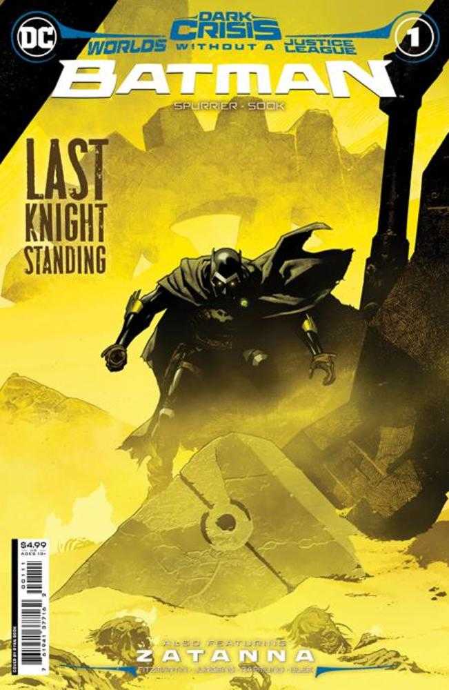 Dark Crisis Worlds Without A Justice League Batman #1 (One Shot) Cover A Ryan Sook | Game Master's Emporium (The New GME)