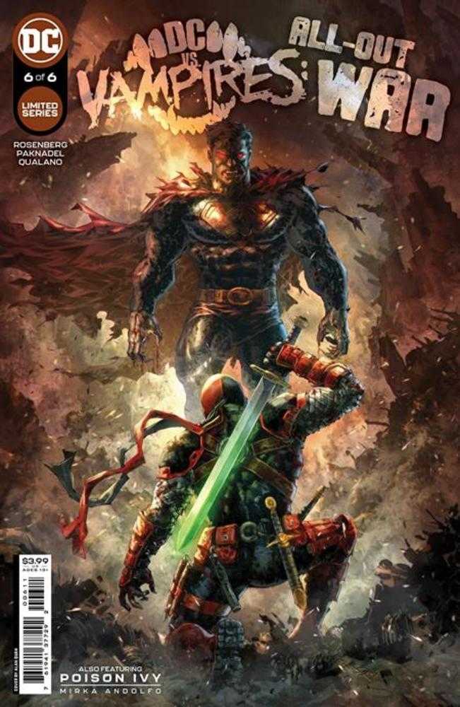 DC vs Vampires All-Out War #6 (Of 6) Cover A Alan Quah | Game Master's Emporium (The New GME)