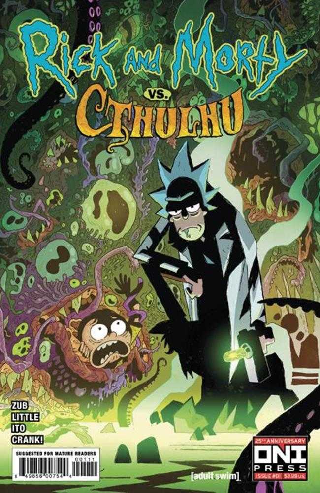 Rick And Morty vs Cthulhu #1 (Of 4) Cover A Troy Little (Mature) | Game Master's Emporium (The New GME)