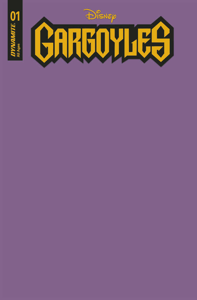 Gargoyles #1 Cover G Gargoyles Purple Blank Authentix | Game Master's Emporium (The New GME)