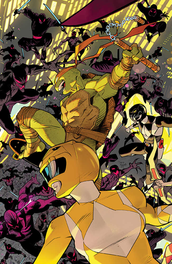 Mmpr Teenage Mutant Ninja Turtles II #1 (Of 5) Cover B Connecting Variant 2 Mora | Game Master's Emporium (The New GME)