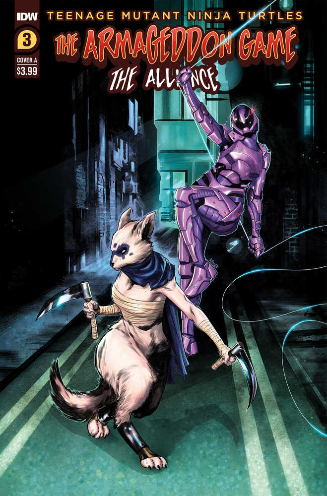 Teenage Mutant Ninja Turtles Armageddon Game Alliance #3 Cover A Mercado | Game Master's Emporium (The New GME)