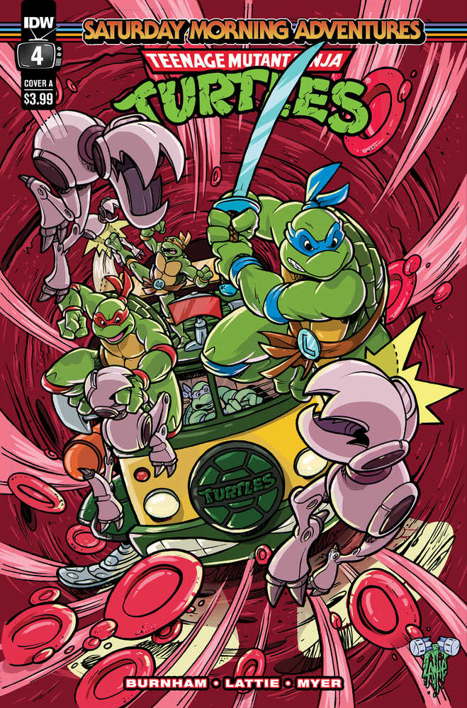 Teenage Mutant Ninja Turtles Saturday Morning Adventures #4 Cover A Lattie | Game Master's Emporium (The New GME)