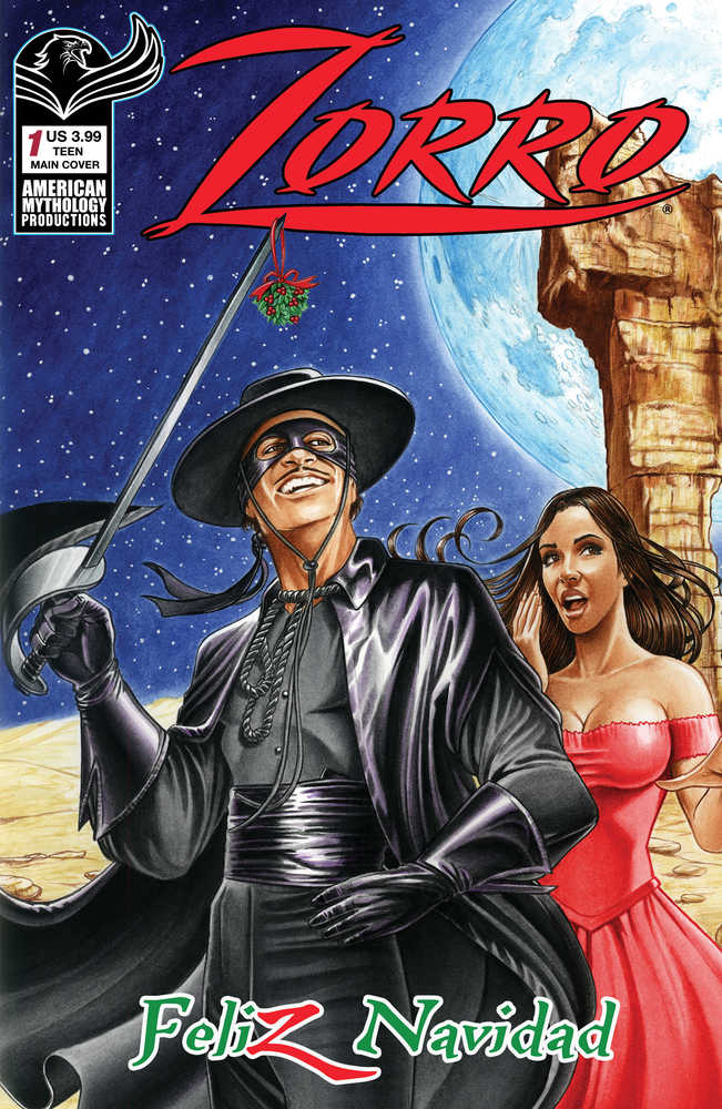 Zorros Feliz Navidad Special #1 Cover A Sparacio | Game Master's Emporium (The New GME)
