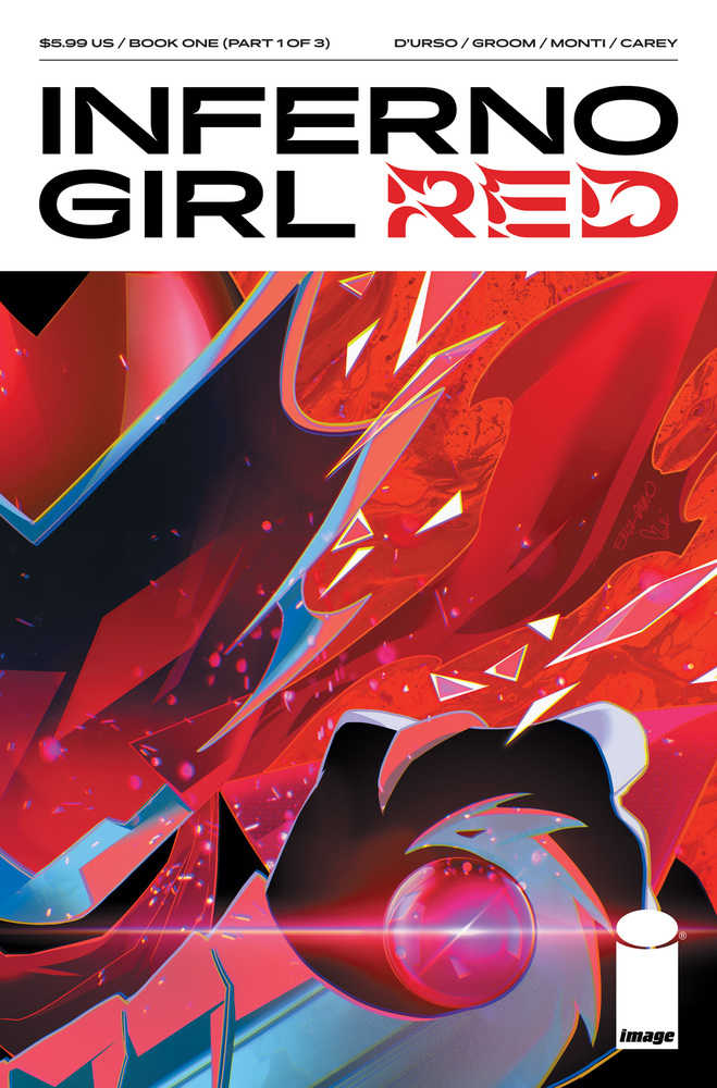 Inferno Girl Red Book One #1 (Of 3) Cover A Durso & Monti | Game Master's Emporium (The New GME)