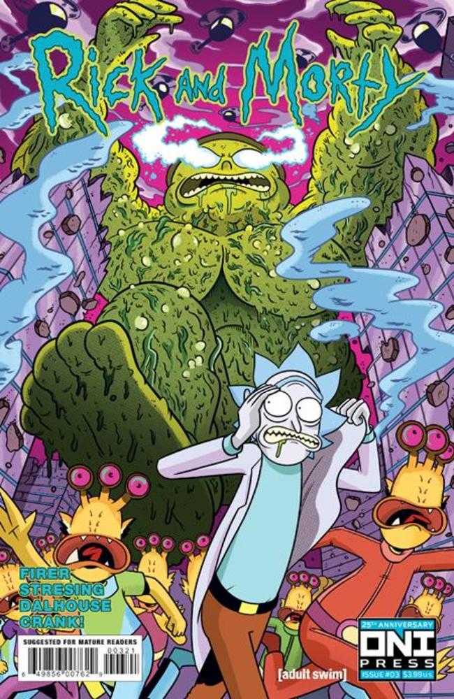 Rick And Morty #3 Cover B Marc Ellerby Variant (Mature) | Game Master's Emporium (The New GME)