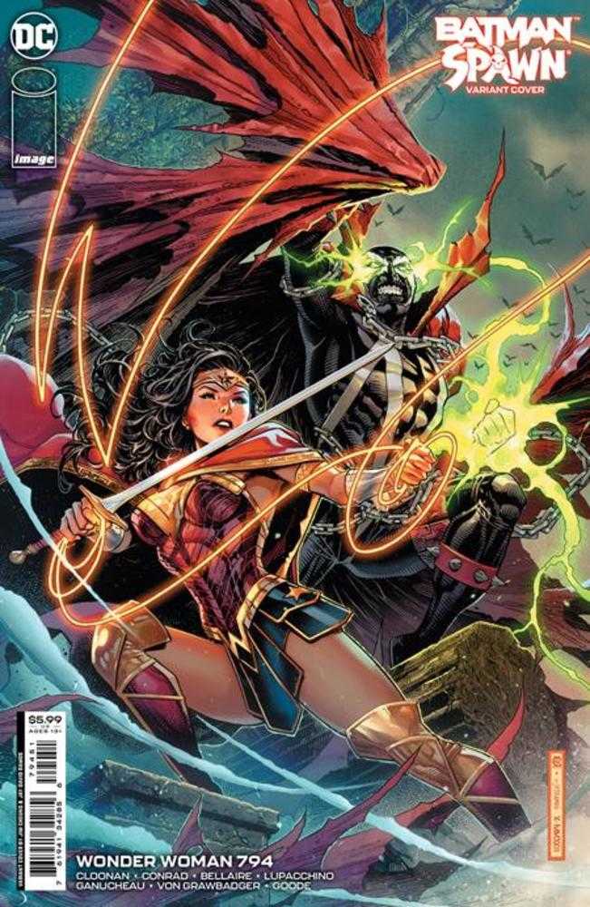 Wonder Woman #794 Cover E Jim Cheung DC Spawn Card Stock Variant | Game Master's Emporium (The New GME)