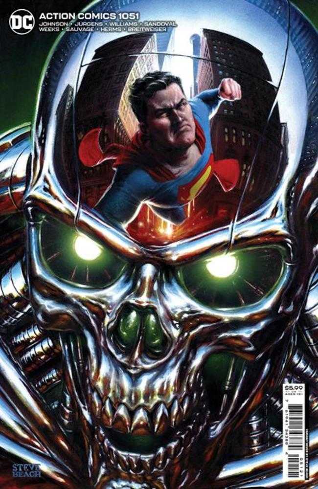 Action Comics #1051 Cover B Steve Beach Card Stock Variant | Game Master's Emporium (The New GME)