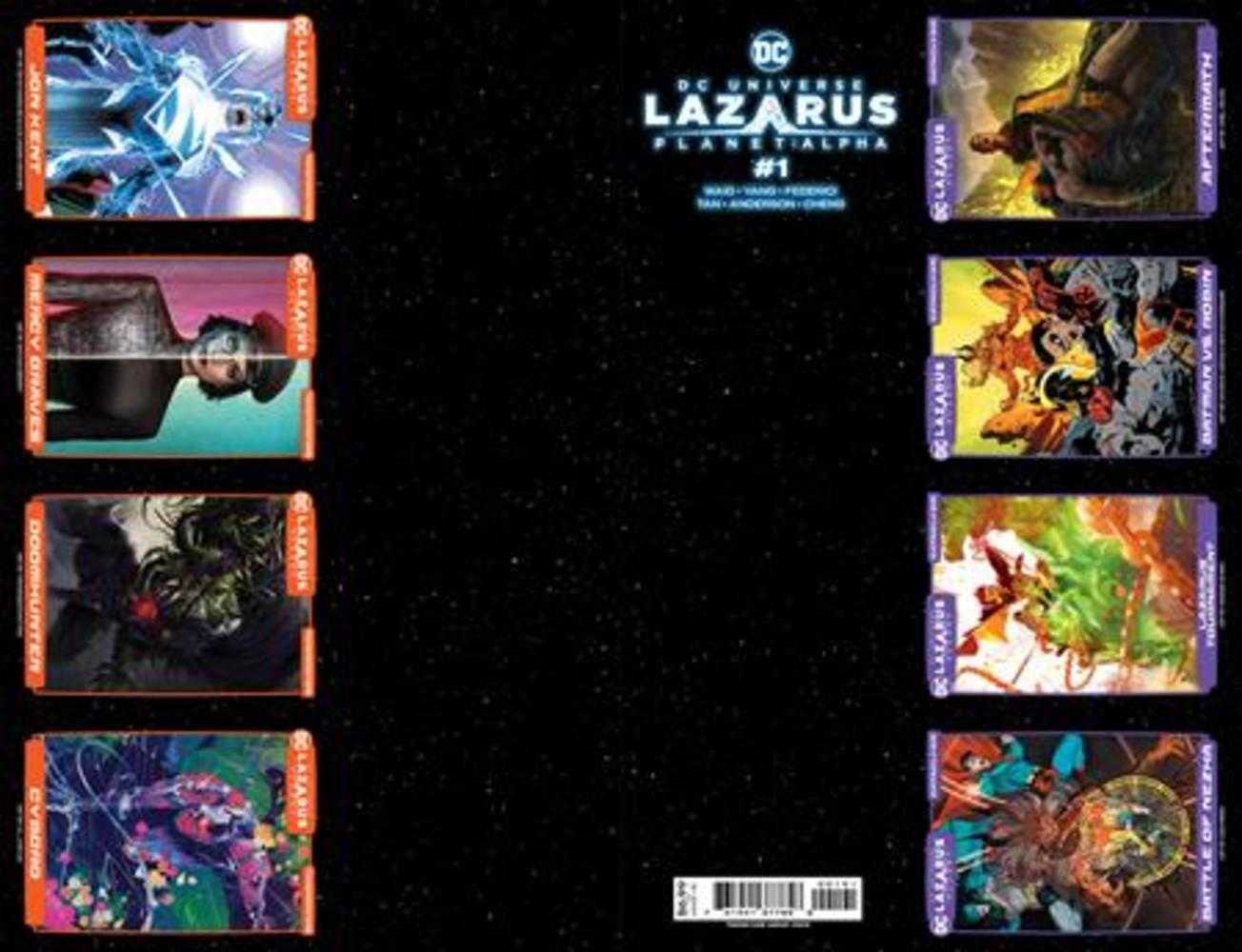 Lazarus Planet Alpha #1 (One Shot) Cover G Trading Card Card Stock Variant Allocations May Occur | Game Master's Emporium (The New GME)