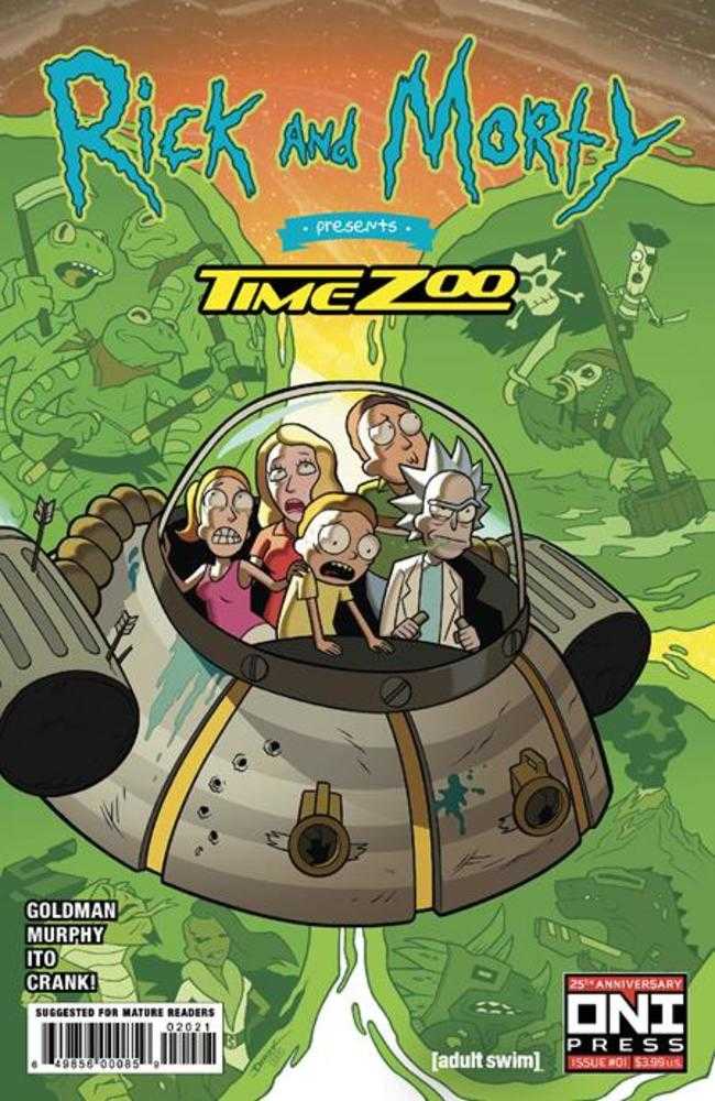 Rick And Morty Presents Time Zoo #1 Cover B Derek Fridolfs Variant (Mature) | Game Master's Emporium (The New GME)