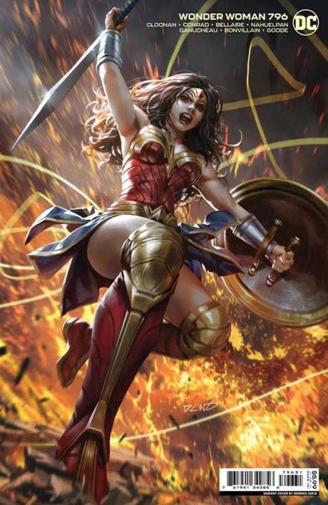 Wonder Woman #796 Cover B Derrick Chew Card Stock Variant | Game Master's Emporium (The New GME)