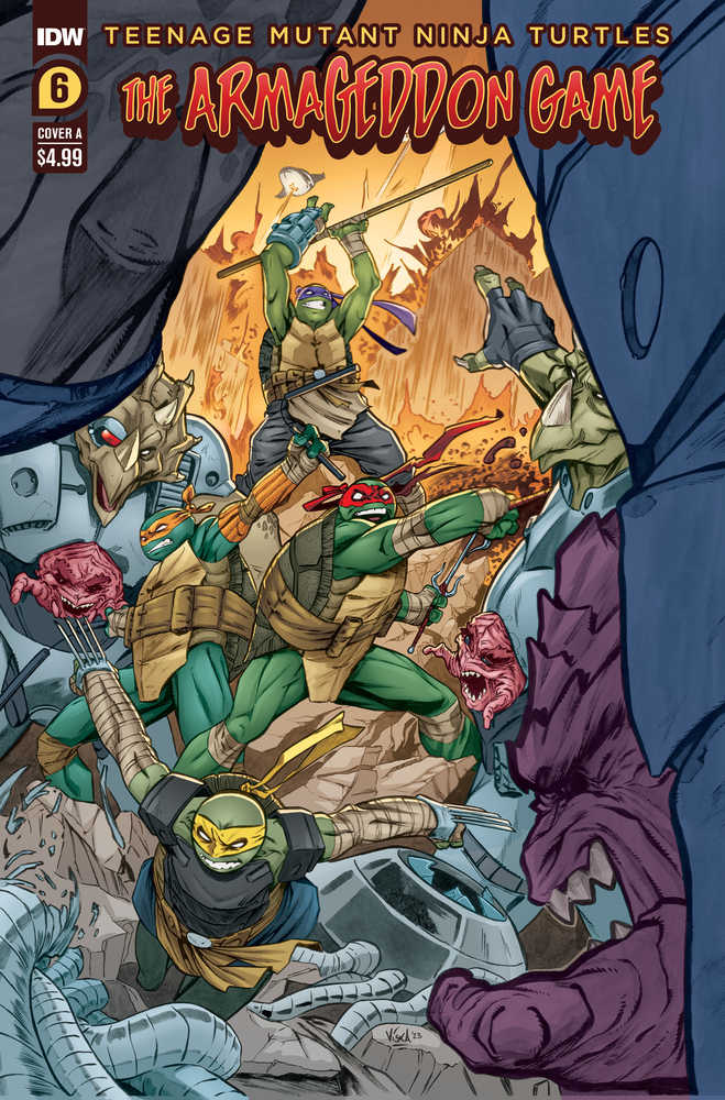 Teenage Mutant Ninja Turtles Armageddon Game #6 Cover A Federici | Game Master's Emporium (The New GME)