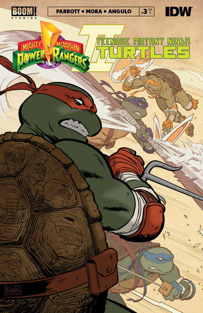 Mmpr Teenage Mutant Ninja Turtles II #3 (Of 5) Cover D Teenage Mutant Ninja Turtles Variant Rivera | Game Master's Emporium (The New GME)