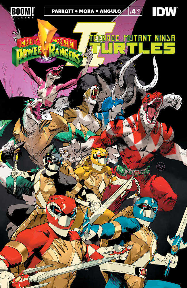 Mmpr Teenage Mutant Ninja Turtles II #4 (Of 5) Cover A Mora | Game Master's Emporium (The New GME)