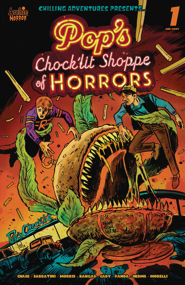 Pops Chocklit Shoppe Of Horrors One Shot Cover B Francavilla | Game Master's Emporium (The New GME)