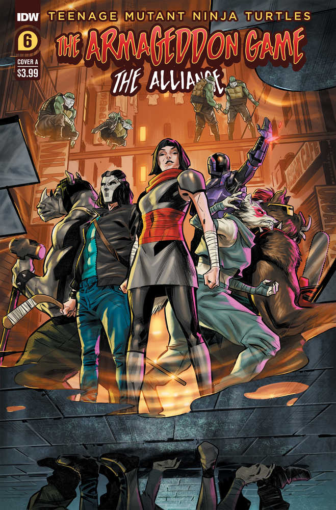 Teenage Mutant Ninja Turtles Armageddon Game Alliance #6 Cover A Mercado | Game Master's Emporium (The New GME)