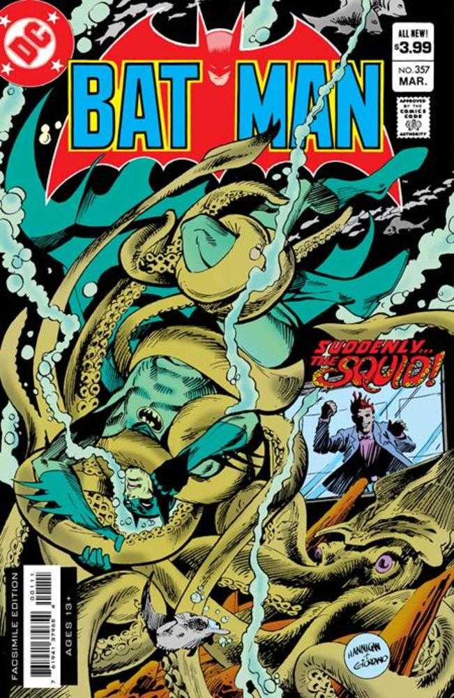 Batman #357 Facsimile Edition Cover A Edition Hannigan & Dick Giordano | Game Master's Emporium (The New GME)