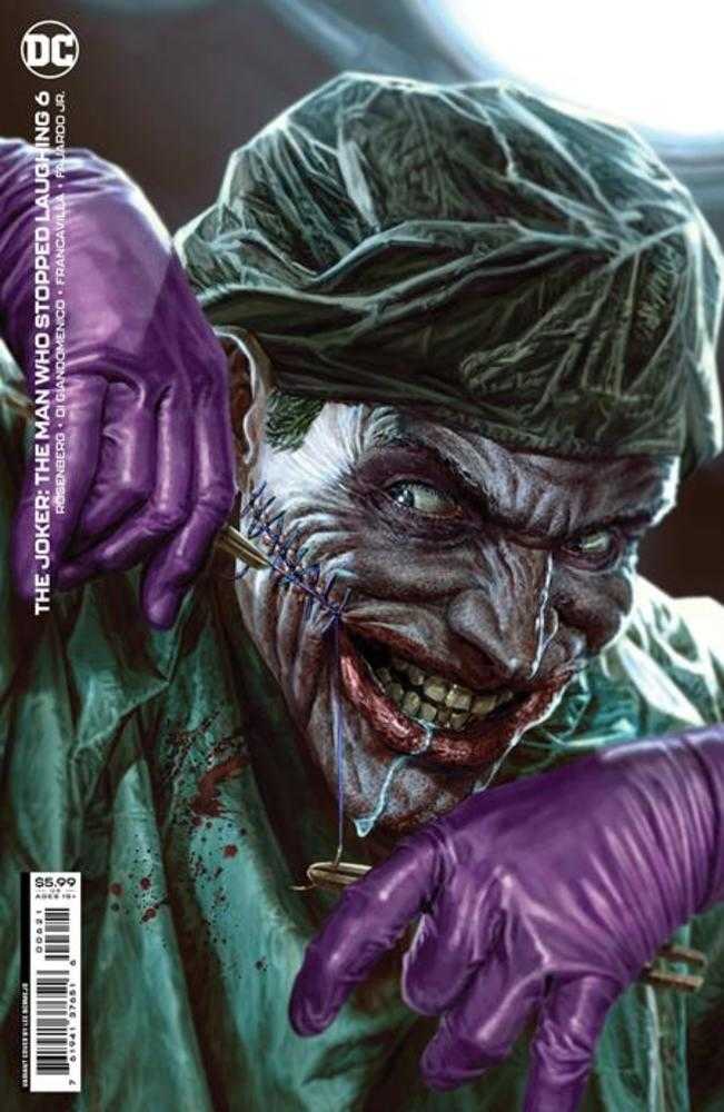 Joker The Man Who Stopped Laughing #6 Cover B Lee Bermejo Variant | Game Master's Emporium (The New GME)
