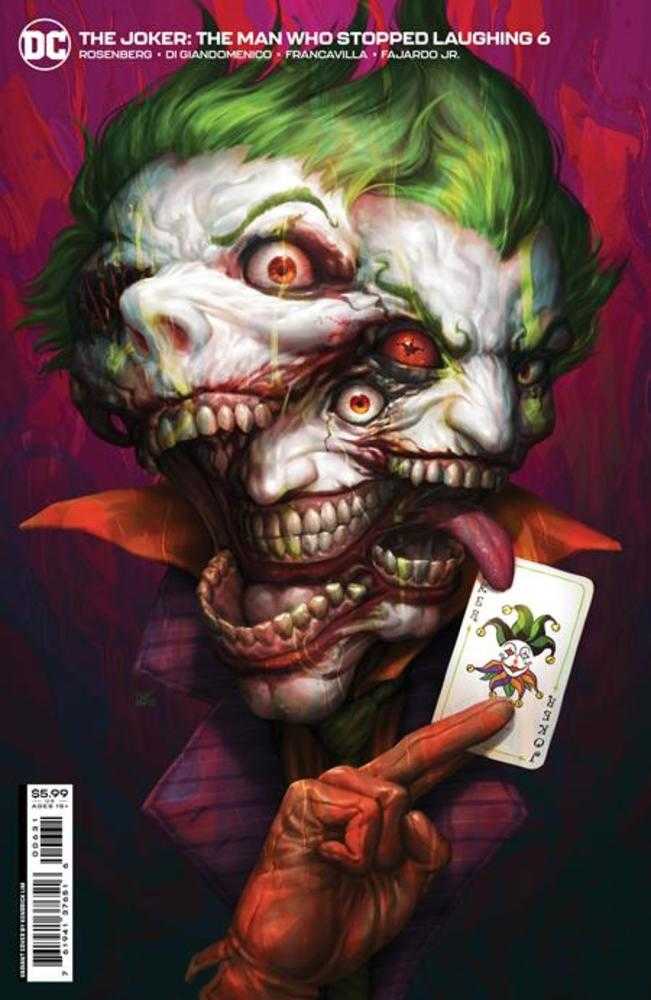 Joker The Man Who Stopped Laughing #6 Cover C Kendrick Kunkka Lim Variant | Game Master's Emporium (The New GME)