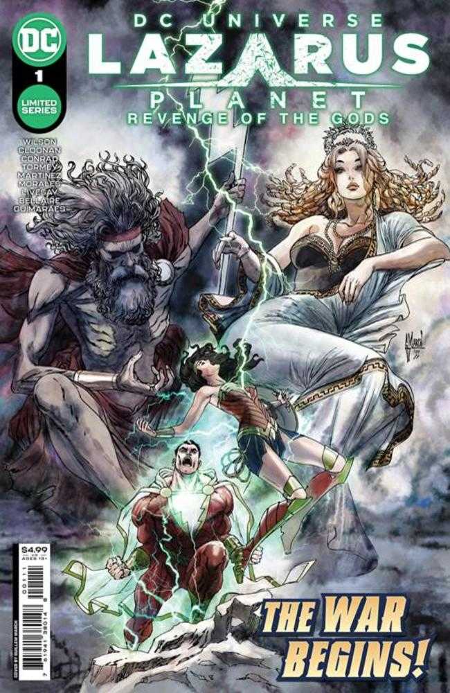 Lazarus Planet Revenge Of The Gods #1 (Of 4) Cover A Guillem March | Game Master's Emporium (The New GME)