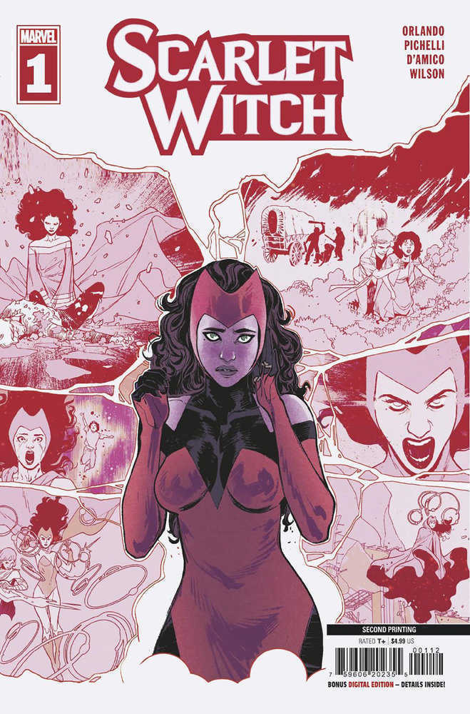 Scarlet Witch #1 2ND Printing Pichelli Variant | Game Master's Emporium (The New GME)