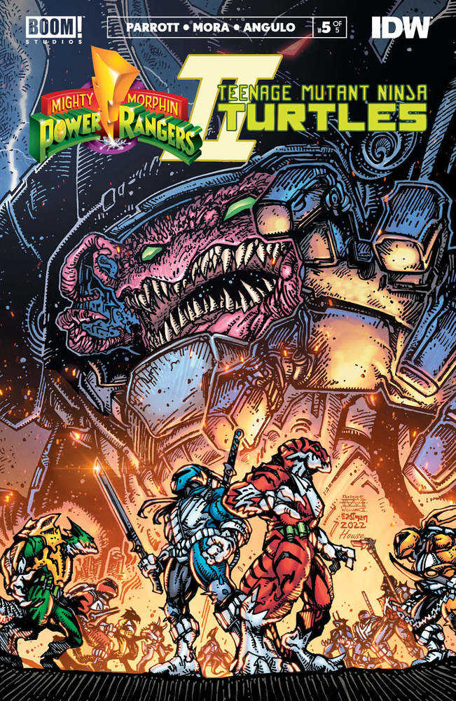 Mmpr Teenage Mutant Ninja Turtles II #5 (Of 5) Cover B Eastman & Williams II | Game Master's Emporium (The New GME)