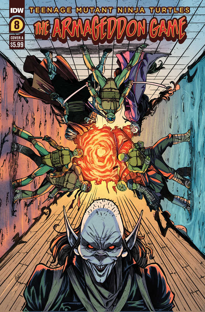 Teenage Mutant Ninja Turtles Armageddon Game #8 Cover A Federici | Game Master's Emporium (The New GME)