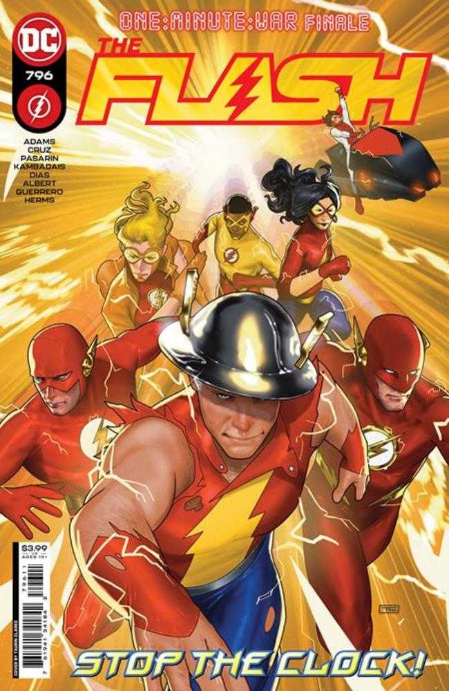 Flash #796 Cover A Taurin Clarke (One-Minute War) | Game Master's Emporium (The New GME)