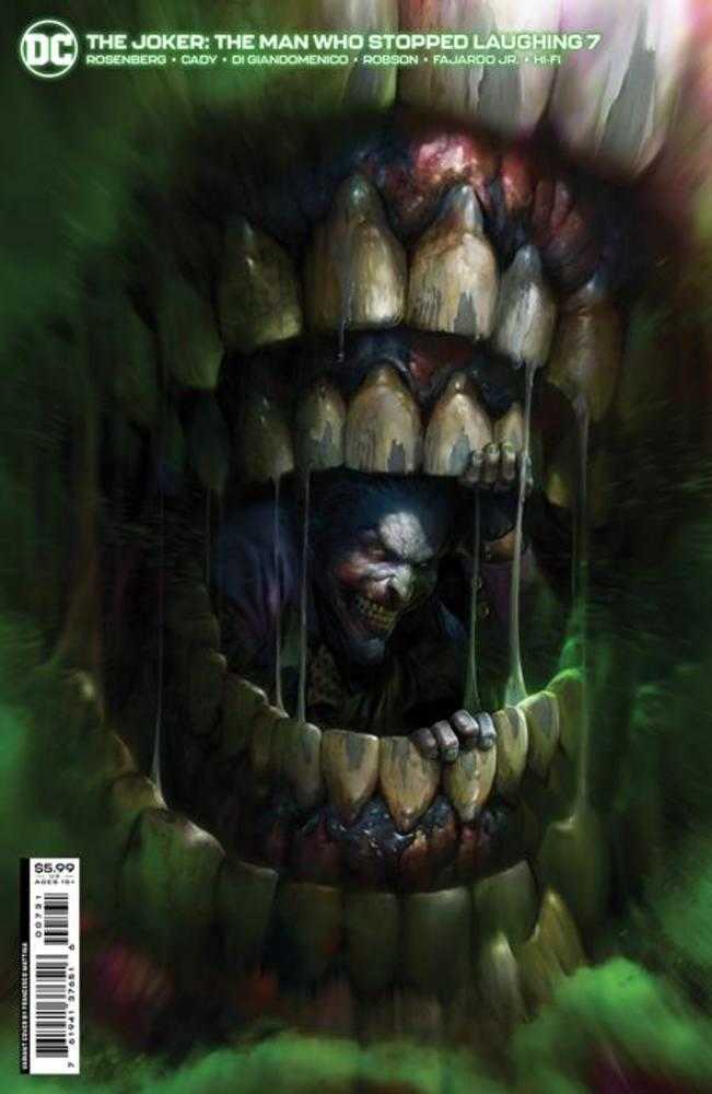 Joker The Man Who Stopped Laughing #7 Cover C Francesco Mattina Variant | Game Master's Emporium (The New GME)