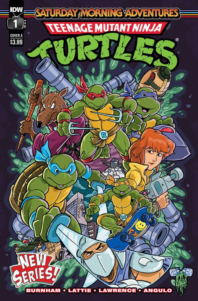 Teenage Mutant Ninja Turtles: Saturday Morning Adventures (2023-) #1 Cover A (Lattie) | Game Master's Emporium (The New GME)