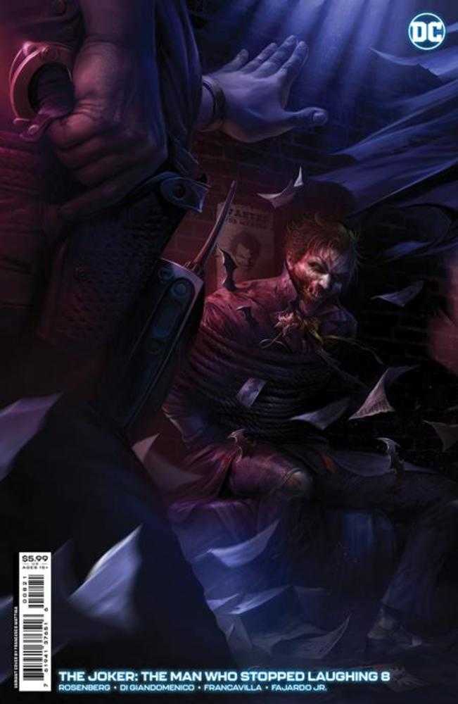 Joker The Man Who Stopped Laughing #8 Cover B Francesco Mattina Variant | Game Master's Emporium (The New GME)