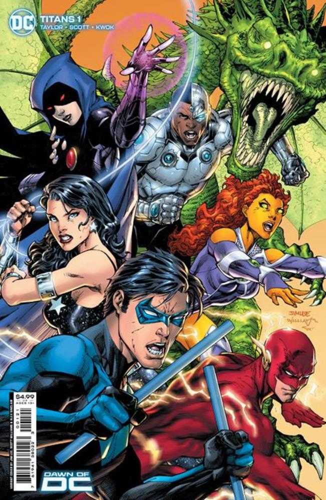 Titans #1 Cover B Jim Lee Card Stock Variant | Game Master's Emporium (The New GME)