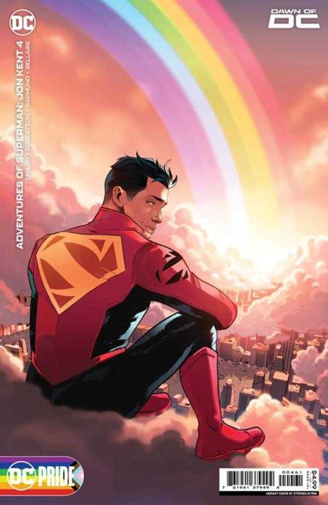 Adventures Of Superman Jon Kent #4 (Of 6) Cover D Stephen Byrne DC Pride Card Stock Variant | Game Master's Emporium (The New GME)