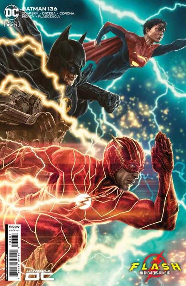 Batman #136 Cover E Lee Bermejo The Flash Movie Card Stock Variant | Game Master's Emporium (The New GME)