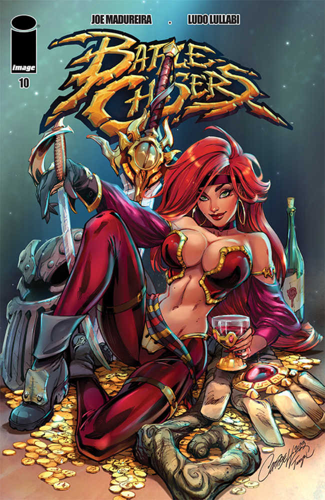 Battle Chasers #10 Cover C J Scott Campbell (Mature) | Game Master's Emporium (The New GME)