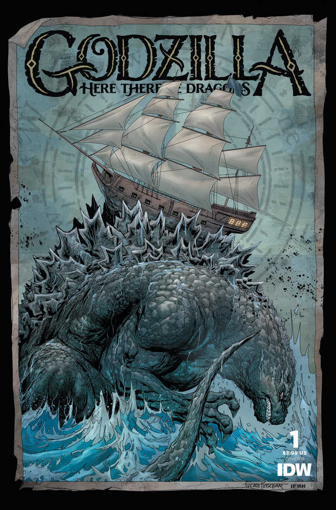 Godzilla: Here There Be Dragons #1 Variant B (Kirkham) | Game Master's Emporium (The New GME)