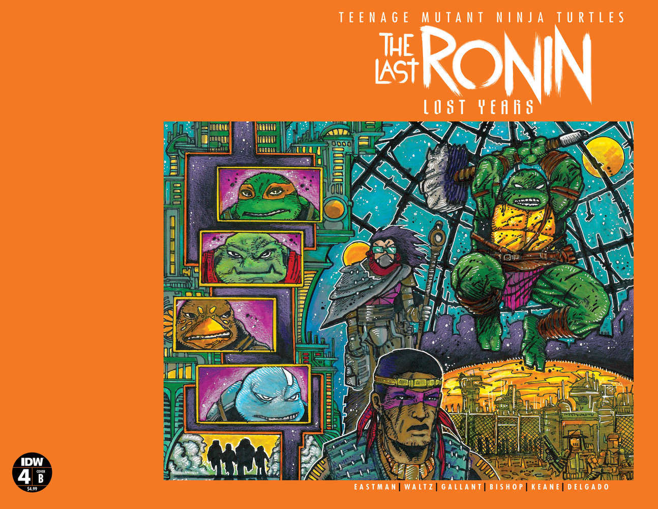 Teenage Mutant Ninja Turtles: The Last Ronin—Lost Years #4 Variant B (Eastman & Bishop) | Game Master's Emporium (The New GME)