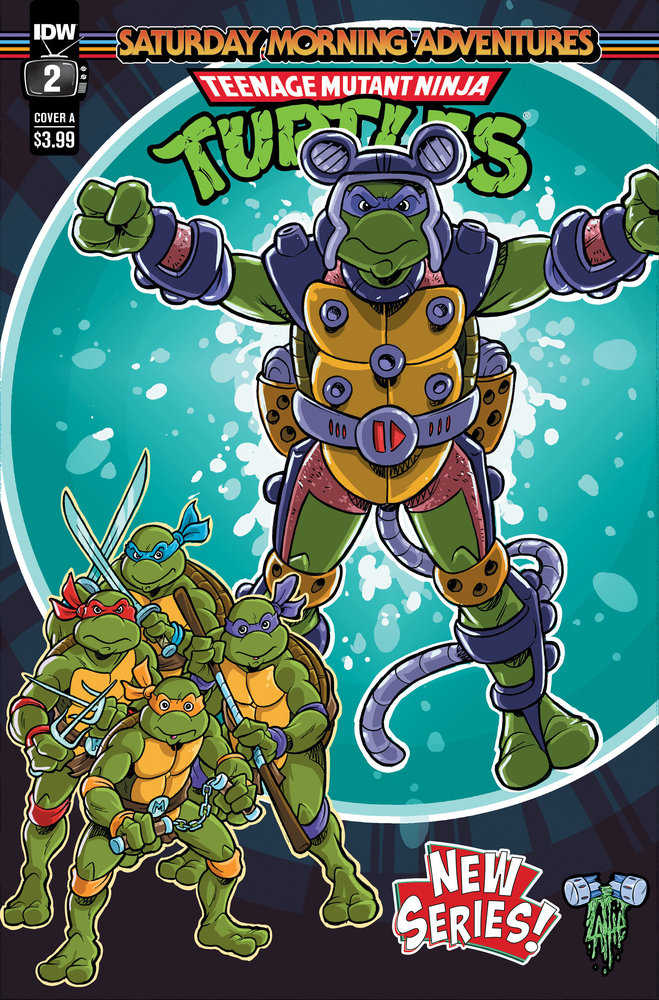 Teenage Mutant Ninja Turtles: Saturday Morning Adventures (2023-) #2 Cover A (Lattie) | Game Master's Emporium (The New GME)