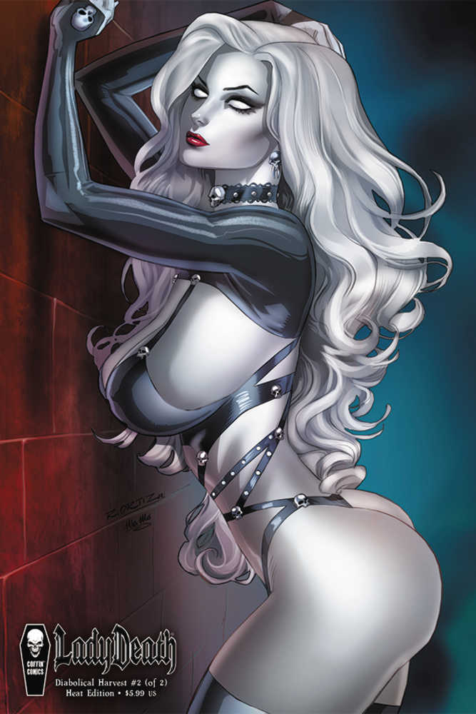 Lady Death Diabolical Harvest #2 (Of 2) Cover B Ortiz Heat Edition | Game Master's Emporium (The New GME)