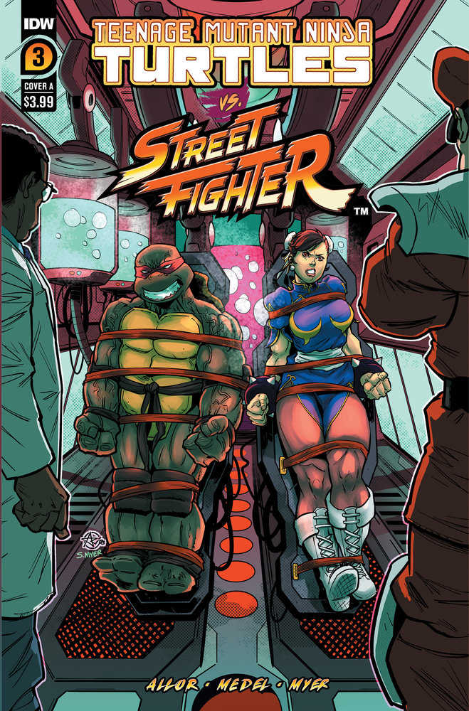 Teenage Mutant Ninja Turtles vs. Street Fighter #3 Cover A (Medel) | Game Master's Emporium (The New GME)